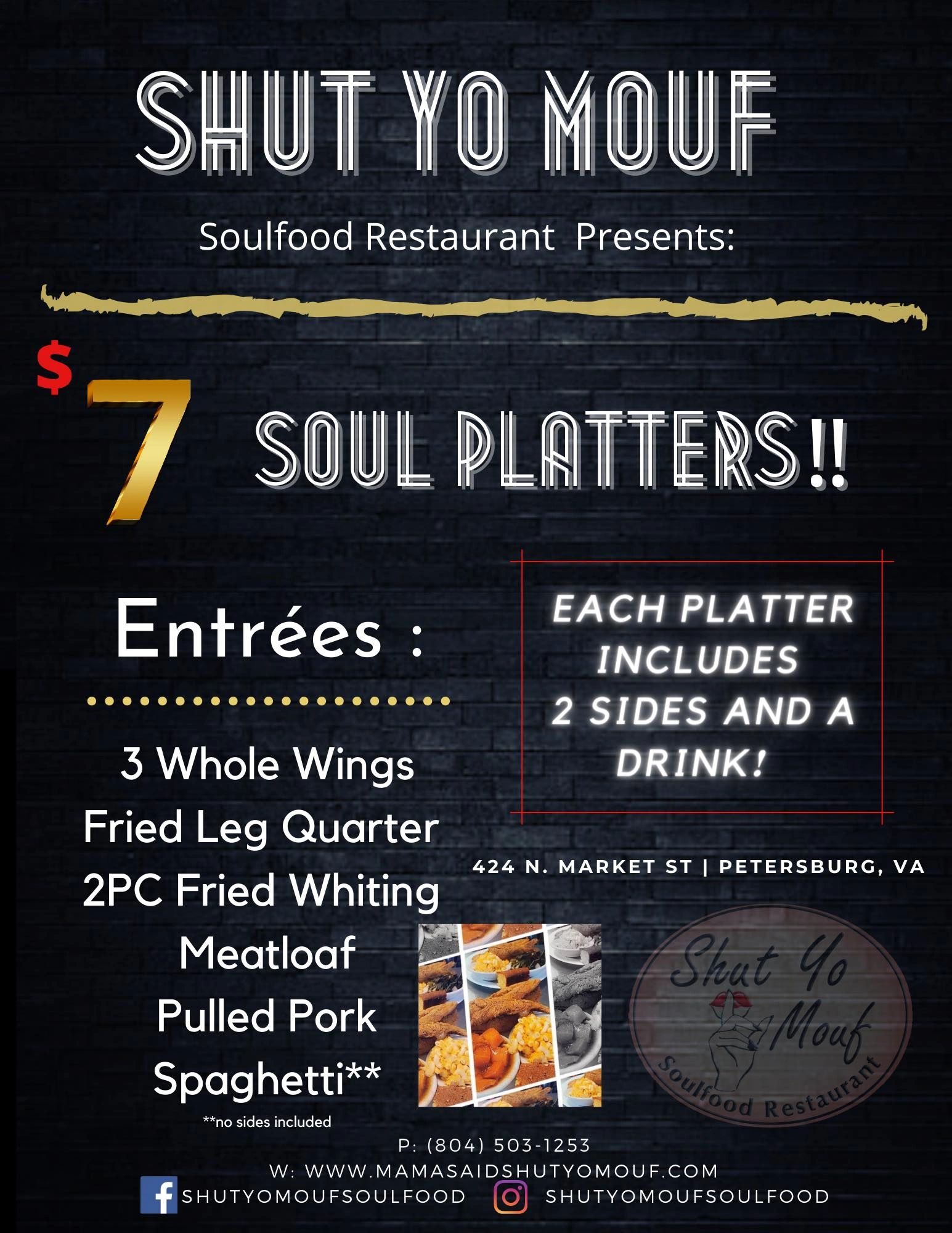 Shut Yo Mouf Soulfood Home